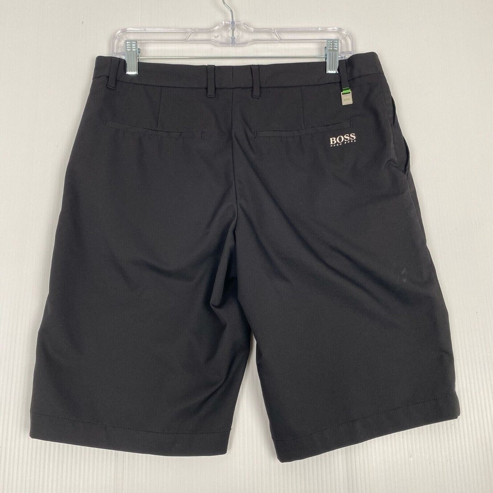 HUGO BOSS‎ Men's regular fit shorts  black size 46.Pockets,casual,Hiking
